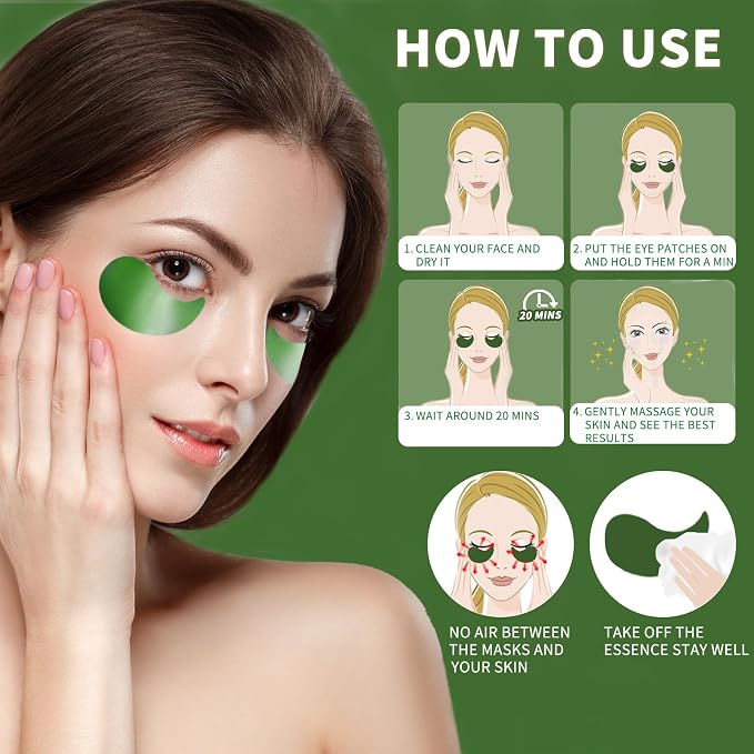 Qyiywim Under Eye Patches 70PCS, Under Eye Masks - Image 5