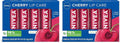 NIVEA Cherry Lip Care, Ruby Tinted Lip Balm Pack by Nivea