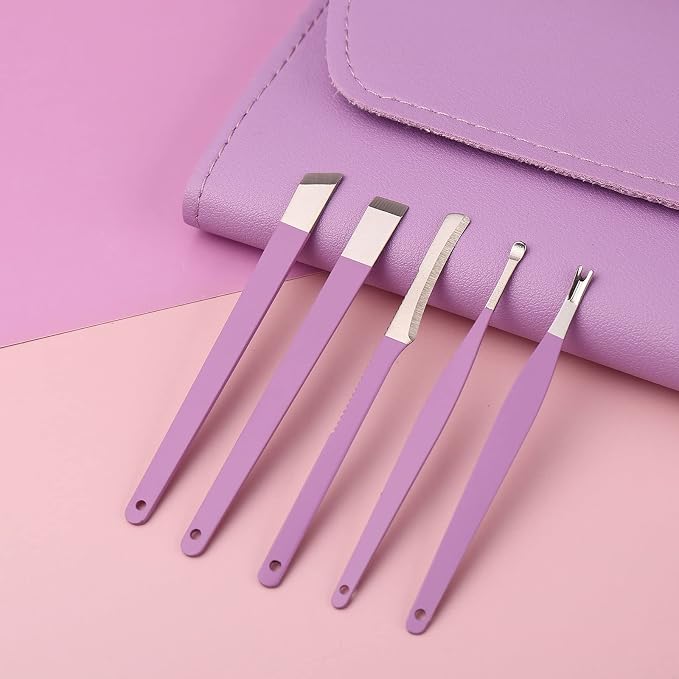 Manicure Set, Nail Clippers, Pedicure Kit, 16 in 1 Professional Grooming Kit - Image 6