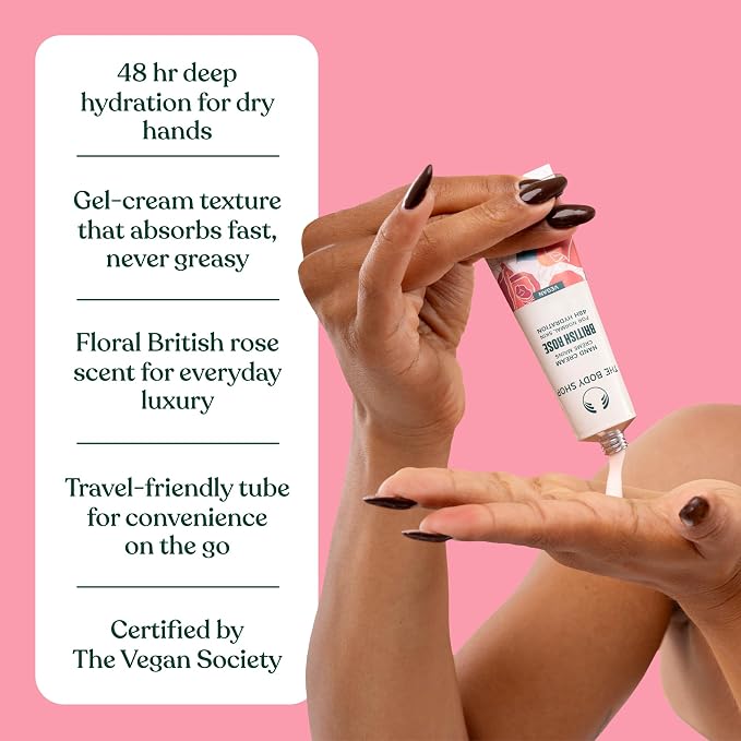The Body Shop British Rose Hand Cream 30ml - Image 6