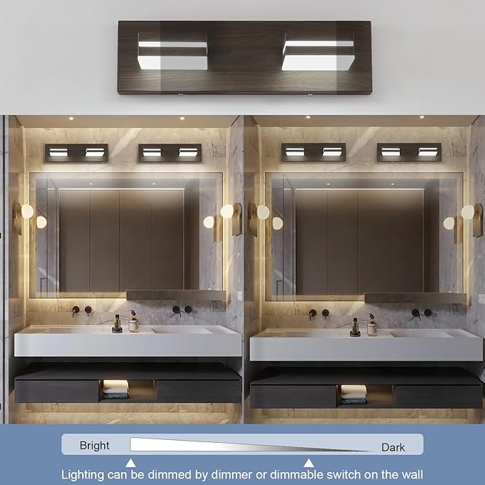 SineRise LED Modern Bathroom Vanity Light Fixtures - Image 3