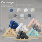 Ariv Premium Bath Towels Pack of 4, 100% Cotton, Super Soft, Highly Absorbent - Image 3