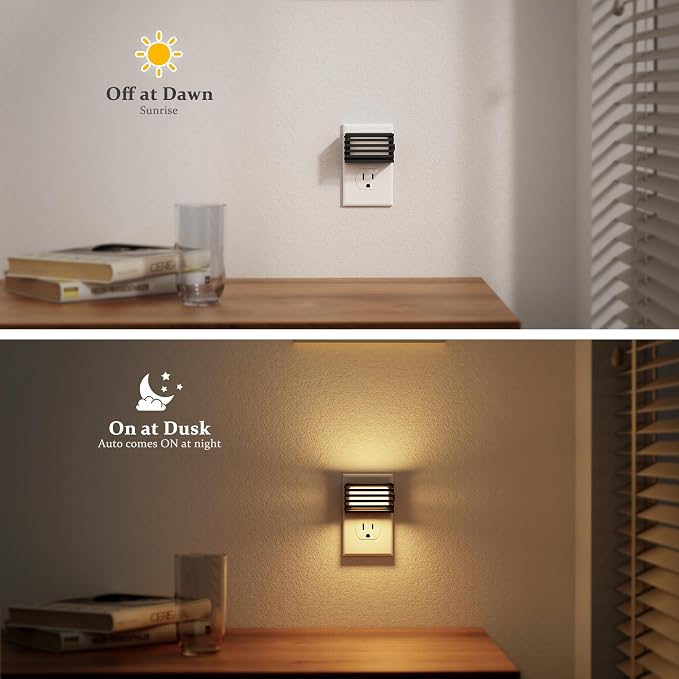 JandCase LED Night Light, Night Lights Plug into Wall - Image 3