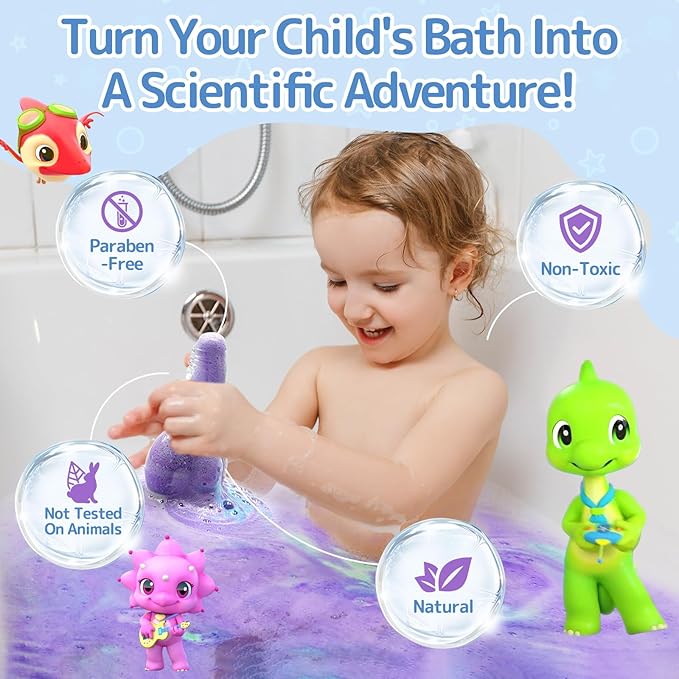SWCANDY Bath Toys Kids Bath Bomb Potion, Easter Basket Stuffers Essentials - Image 5