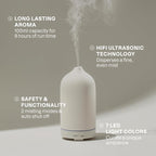 Cliganic Serenity Essential Oils Diffuser Set – Aromatherapy Humidifier - Image 3