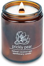 Hemlock Park Desert Prickly Pear Apothecary Hand-Poured Scented Candle | by HemlockPark