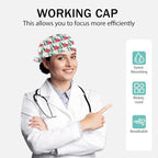 2 Pcs Working Cap with Sweatband - Image 2