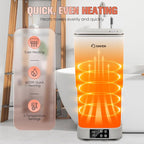 Saker Smart Foldable Towel Warmer – 30L Large Capacity, Adjustable Timer - Image 3