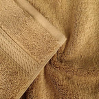SUPERIOR Egyptian Cotton Pile 3 Piece Towel Set, Includes 1 Bath, 1 Hand - Image 4