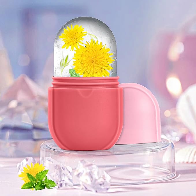 Ice Roller for Face and Eye, Ice Face Roller, Aesthetic Skin Care Tools Gifts - Image 2