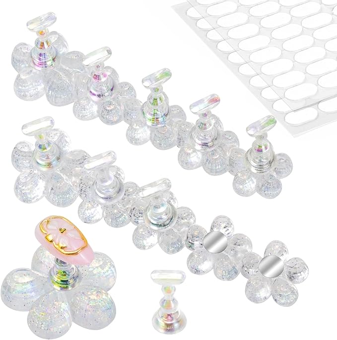 Nail Stand for Press On Fake Nails Painting Display Practice, Powerful Magnetic by Unknown
