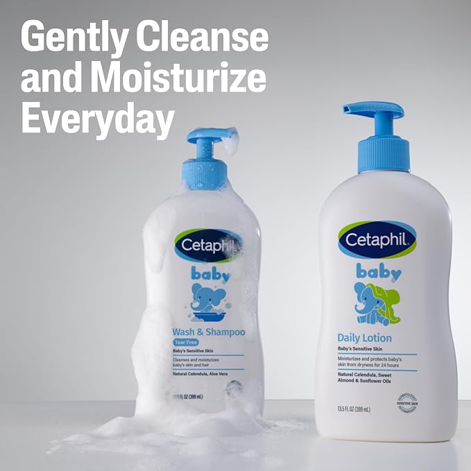 Cetaphil Baby Wash & Shampoo, Tear Free, Colorant and Mineral Oil Free - Image 5