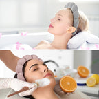 Ztomine Spa Headbands for Washing Face or Facial, Terry Cloth Headband Wash - Image 5