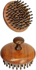 Wooden Scalp Massager for Hair Growth, Bamboo Head Massage Brush to Stimulate by Unknown