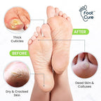 FOOT CURE Exfoliator & Callus Remover Pedicure Set – Care Kit Includes File - Image 8