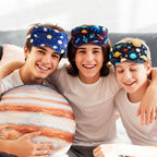 Cuffbow 6 Pack Plush Sleep Mask Set, Cute Plush Eye Masks - Image 6