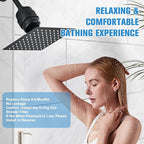 2 Pack Shower Head Filter for Hard Water, Fluoride & Heavy Metals, Universal - Image 7
