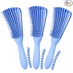Detangling Brush for Afro American/African 3a to 4c Kinky Wavy/Curly/Coily Hair by Unknown