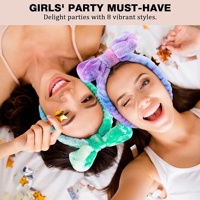 YOOVR 7pcs Spa Headband, Mothers Day Gifts Bulk, Stocking Stuffers - Image 4