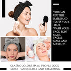 3 Pieces Towel Headbands for Women Makeup Headband for Washing Face Makeup Spa - Image 5