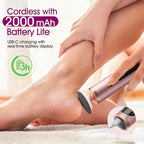 Electric Foot Callus Remover Rechargeable, Professional Pedicure Tools - Image 4