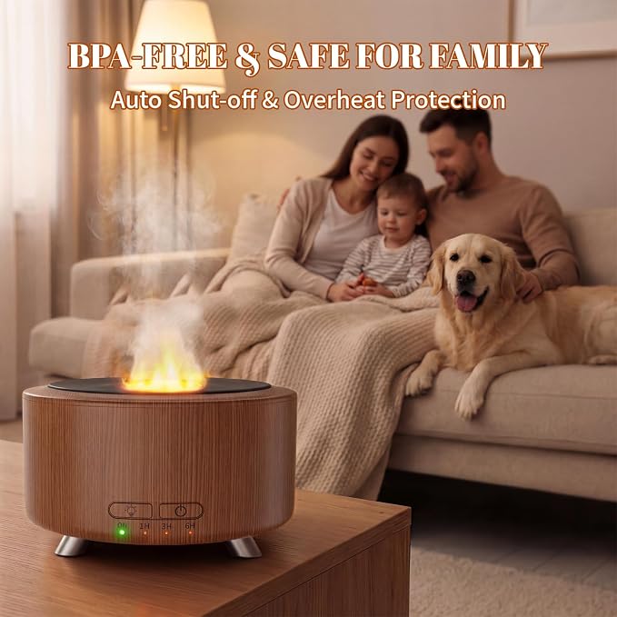 Essential Oil Diffuser for Home, 500 Aromatherapy Diffuser Oil Machine for - Image 7