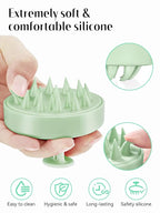 HEETA Scalp Massager Hair Growth, Soft Silicone Scalp Scrubber Shampoo Brush - Image 3