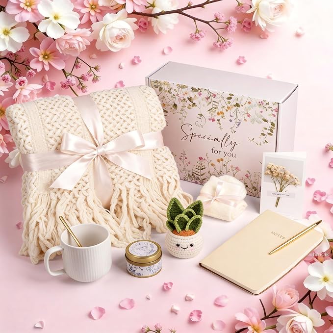 Mothers Day & Birthday Gifts for Women, Gift Baskets for Women, Self Care Gifts - Image 3
