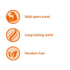 Amazon Basics Men's Body Wash, Sport Scent, Paraben and Phthalate Free - Image 6