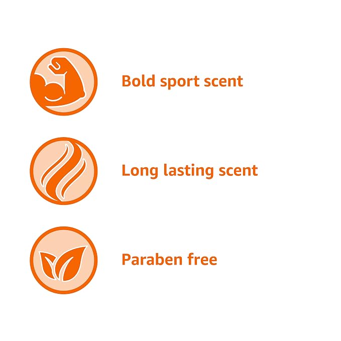 Amazon Basics Men's Body Wash, Sport Scent, Paraben and Phthalate Free - Image 6