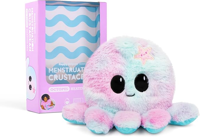 Happy Helpers Octopus by Relatable, Microwavable Heating Pad by Relatable