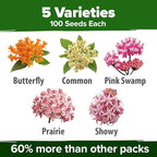HOME GROWN Milkweed Flower Seeds - Image 2