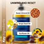 Unscented Massage Oil for Massage Therapy 8 fl oz - Image 6