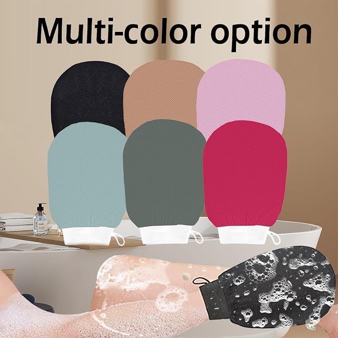 Ultra Thin Exfoliating Glove, Tanning mitt, Dead Skin Remover - Image 6