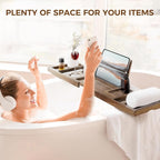 Teak Bathtub Tray - Image 6