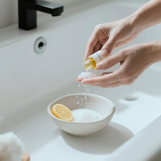Minimalist Epsom Salt with Lemon Oil, Packaged - Image 3