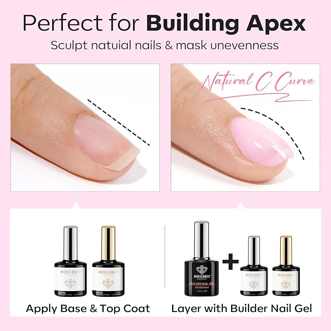 modelones Builder Nail Gel - Image 5
