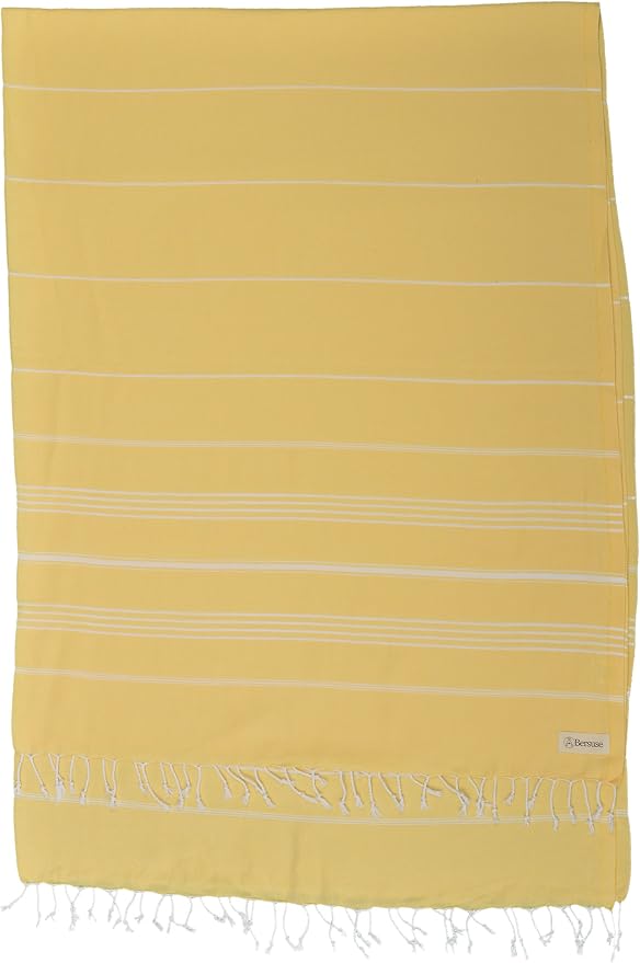 Bersuse Towels Anatolia XL Beach Blanket Throw Blanket Turkish Towel 100% by Bersuse