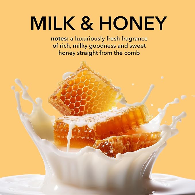 Dionis Bath & Shower Goat Milk Crème Milk & Honey 14.5oz - Image 5