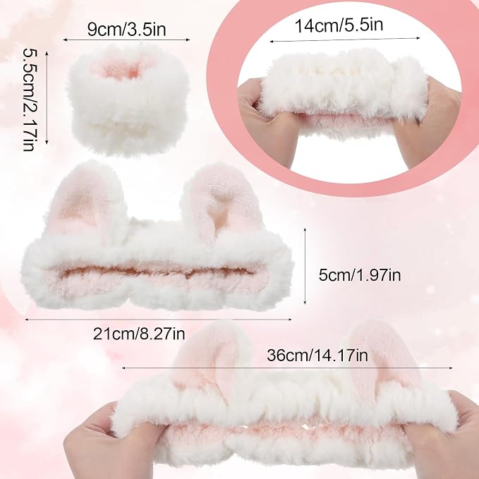 Headbands for Women, Elastic Spa Headband - Image 3