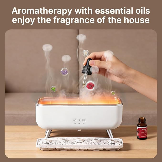 Jellyfish Diffuser Humidifier, Essential Aromatherapy 300ML Ultrasonic Diffuser - Image 4