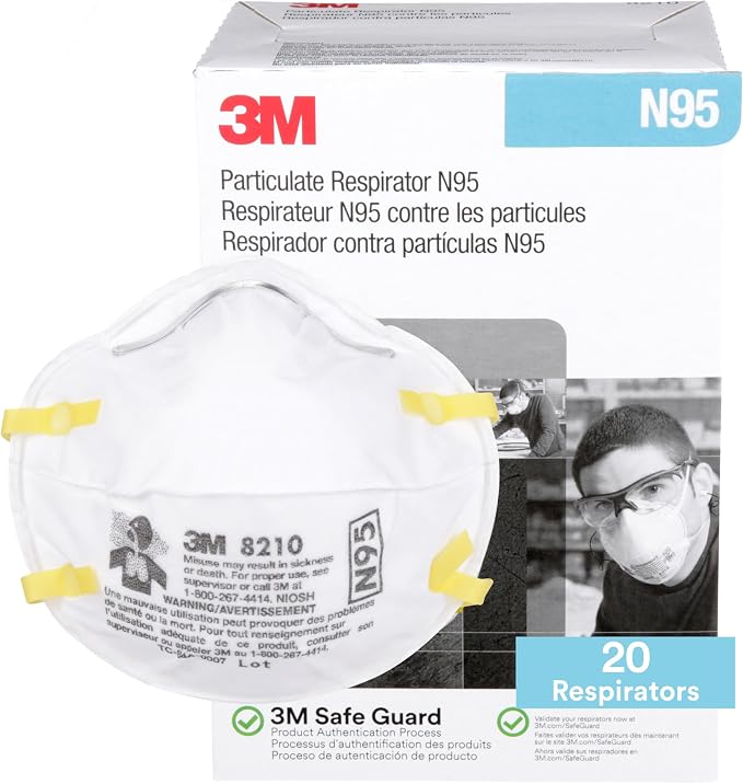 3M 8210 Particulate Respirator by 3MAutomotive