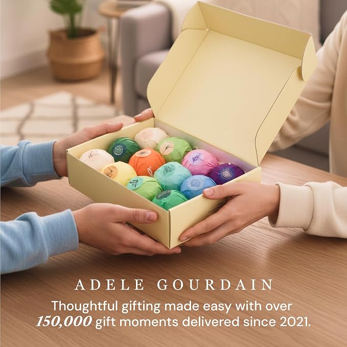 ADELEGOURDAIN Bath Bombs Set XL, Spa Gift Set - Image 9