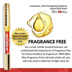 Bliss Kiss Fragrance Free Nail Oil Cuticle Pen - Image 8