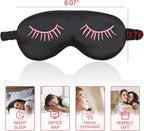 4 Pack Eye Mask for Sleeping Silky Funny Soft Satin Sleep Shade Cover Blindfold - Image 5