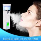 Nano Facial Mister, Mini Facial Steamer, Handy Moisturizing Mist Sprayer - Image 2