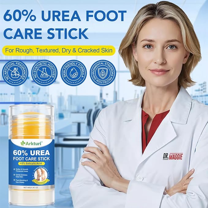 Urea Cream, Maximum Strength Urea Foot Cream, 60% Urea Cream Stick plus 2% - Image 8