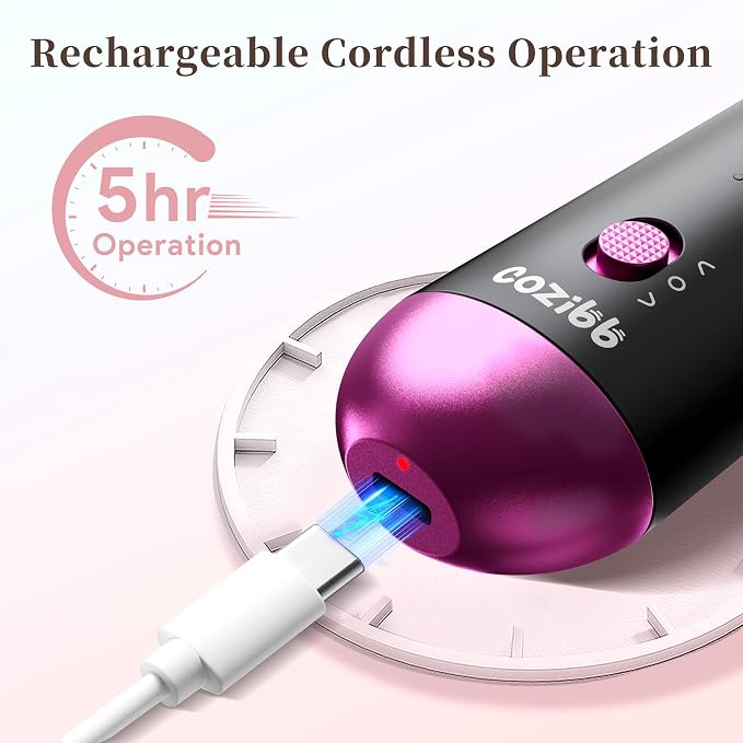 Electric Nail Drill, 8-in-1 Cordless Electric Nail File - Image 3
