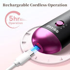 Electric Nail Drill, 8-in-1 Cordless Electric Nail File - Image 3