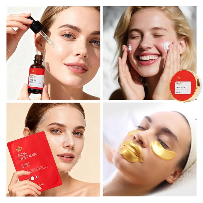 23 Pcs Mother's Day Gift, Rose Facial Skin Care Gifts Set - Image 2